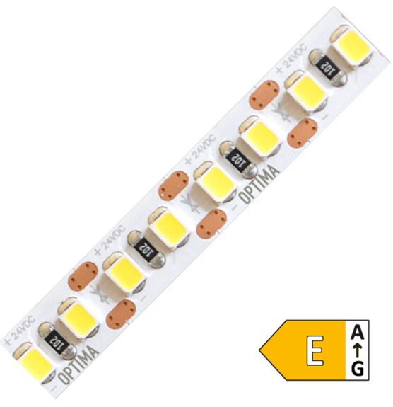 LED pásek 2835 (50m) 160 OPTIMA WC 1500lm 15W 0,625A 24V (bílá studená)