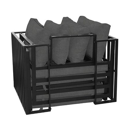 Zahradní sestava, látka, šedá, AZ-L1761 GREYxcds.jpg