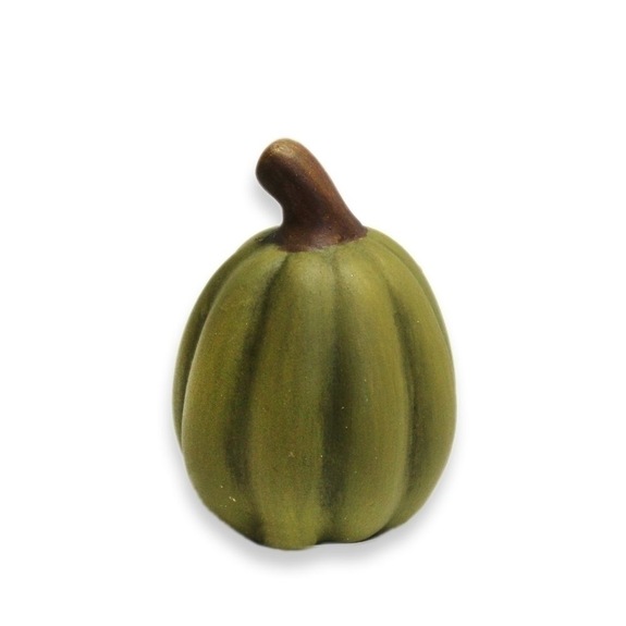 Dýně keramika V5cm olivová