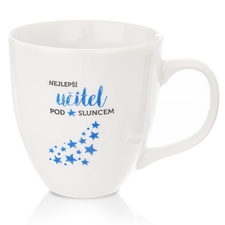 Hrnek porc. NEJLEPŠÍ UČITEL 0,47 l, náhr. 129638