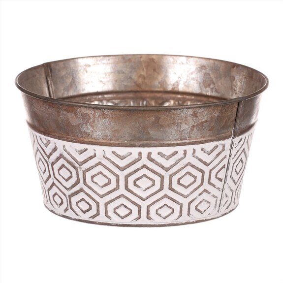 Obal kovový - kulatý