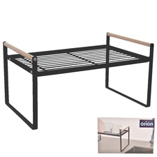 Polička-odkapávač kov/dřevo RADKA