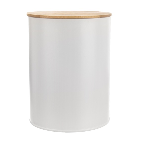 Dóza plech/bambus pr. 13 cm WHITELINE