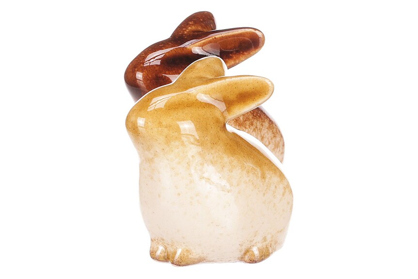 Zajíc keramický mix 2ks KEK9355