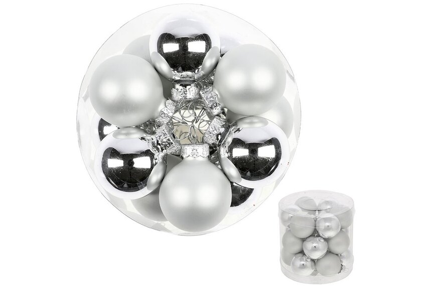 Ozdoby skleněné 9ks VAK111-3