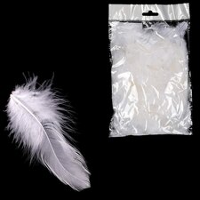 Přírodní peří v sáčku