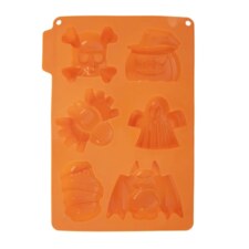Forma silikon Halloween mix 6 oranžová