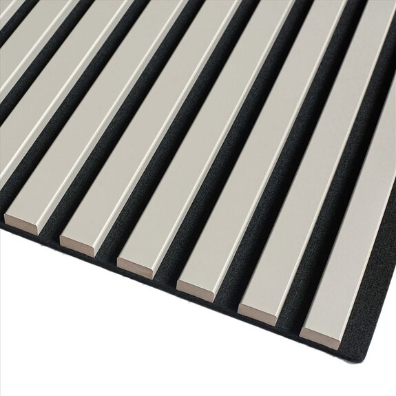 Dekorační obkladový SLAT panel akustic 27-18 Lamino Grey