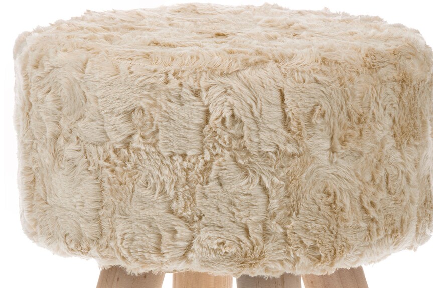 Taburet ECRU LA2006-CREAM