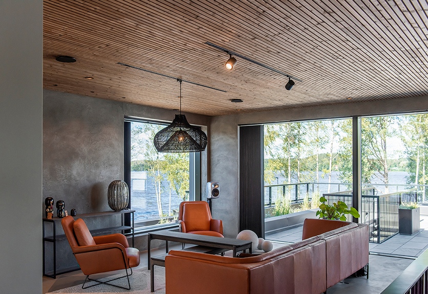 Exteriérový dřevěný obkladový SLAT panel 33-11 masiv