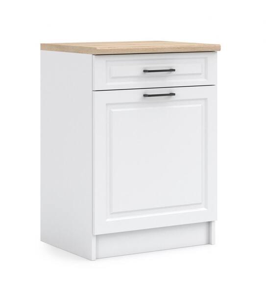 Kuchyňská skříňka spodní Falco Irma D60-1D1SZ bílá MAT