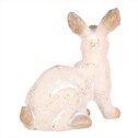 Zajíc keramický MT718-L - velký, barva světle béžová