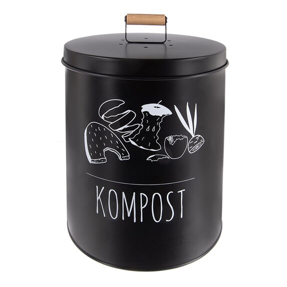 Kompostér plech domácí 8 l BLACK CZ, SK