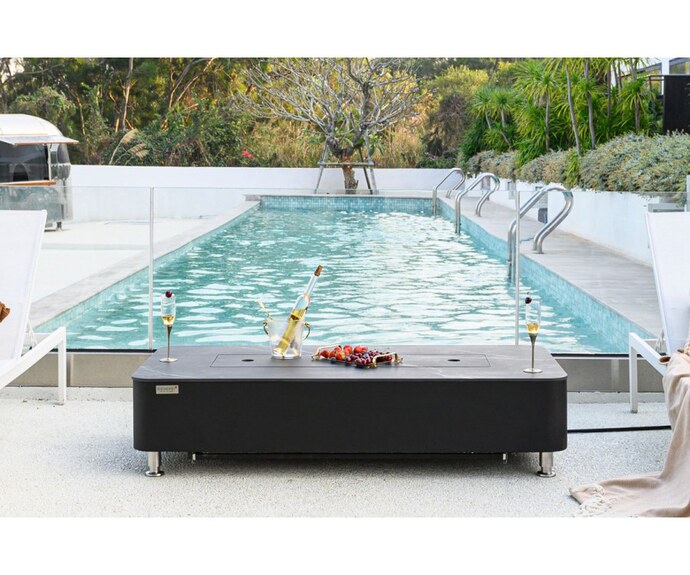 Stůl s plynovým ohništěm VALENCIA