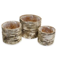 Obal bříza/pvc 3ks pr.16cm