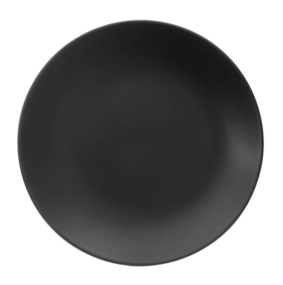 Talíř ker. mělký pr. 27 cm černá