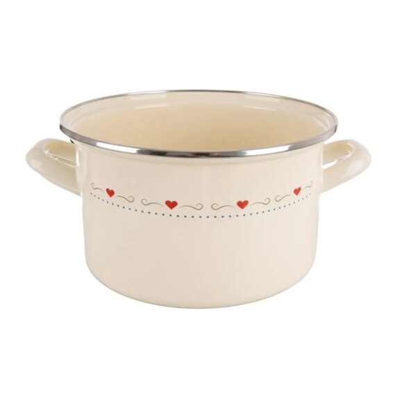 Hrnec smalt TONČA Lem 3 l