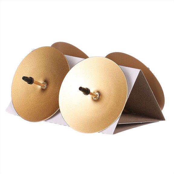 Kovový bodec - zápich sada 4ks (cena za 4ks). Zlatá matná.