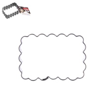 Vykrajovačka nerez obdélník vlnka