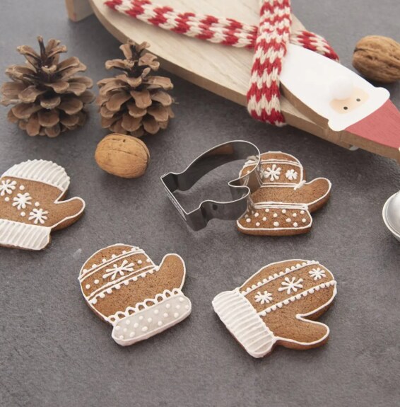 Vykrajovačka nerez rukavice