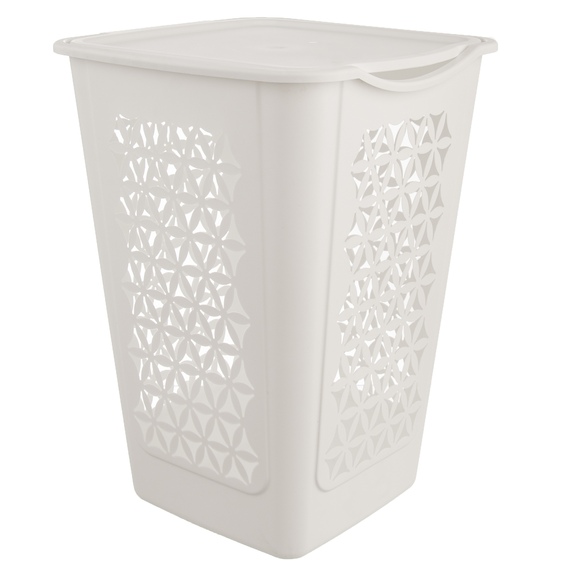 Koš prád. víko UH Bluma 50 l bílá