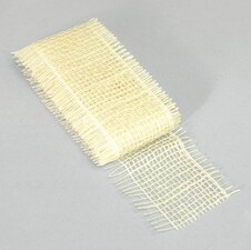 Juta stuha š5cm/2m bílá