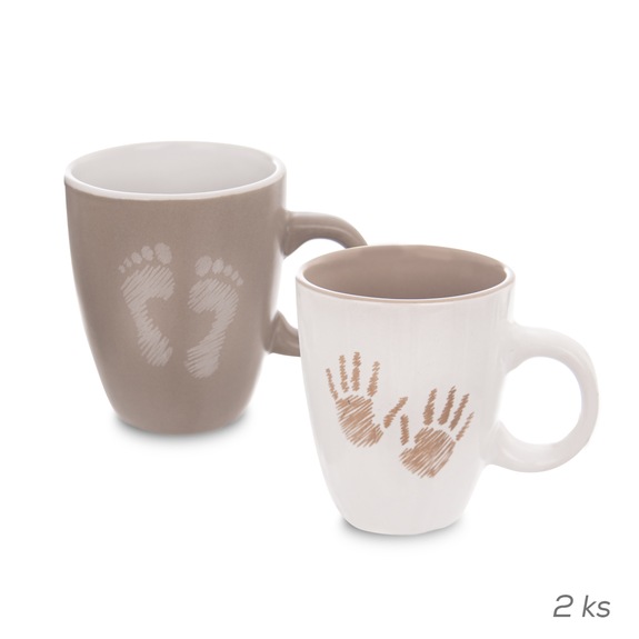 Hrnek ker. ruce&nohy 0,14 l 2 ks