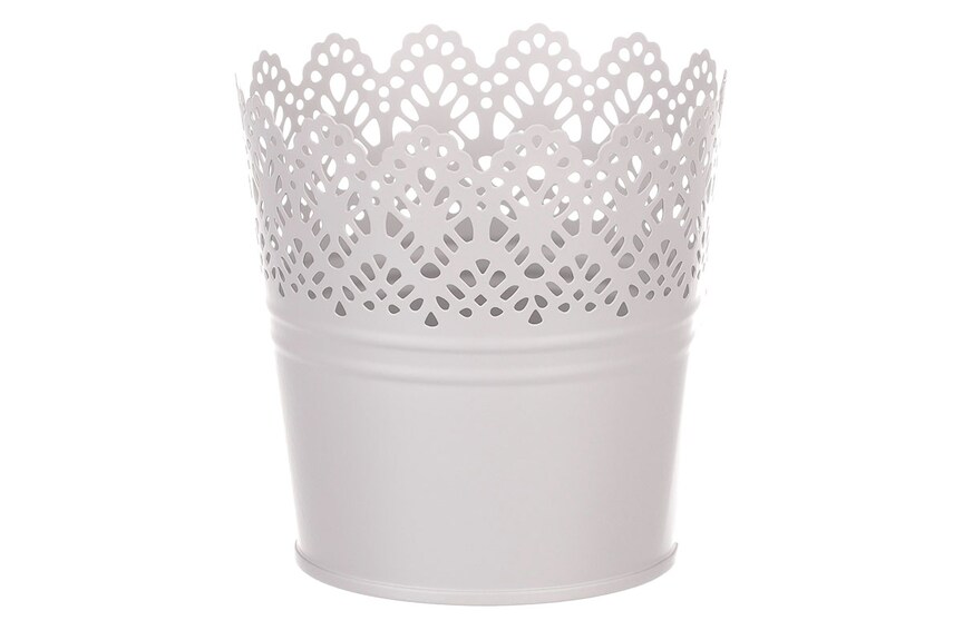 Obal kovový krajkový KK087