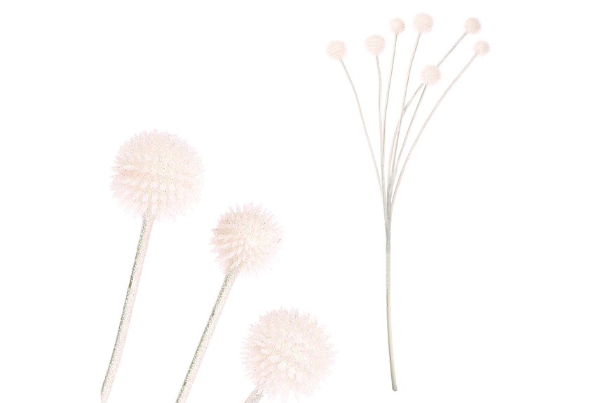 Bodlák, bílá barva. NL0070-WH