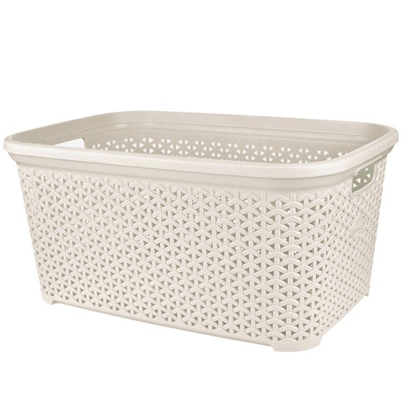 Koš prád. otevřený UH RATAN Hobby 50 l krémová