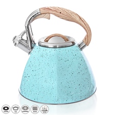 Čajník nerez píšť. RELIEF 3,5 l// 2.JAKOST