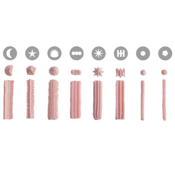 Zdobička UH+9 špiček d. 21 cm