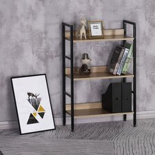 Regál, mdf, hnědá, GD-313 OAK