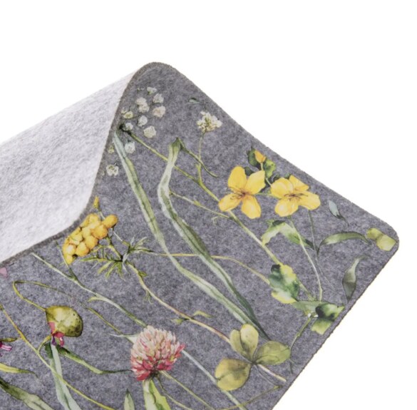 Prostírání polyester jarní květy 45x35 cm mix