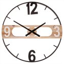 Hodiny HA1618 nástěnné, MDF a kov, 60cm