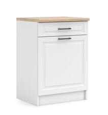 Kuchyňská skříňka spodní Falco Irma D40-1D1SZ bílá MAT