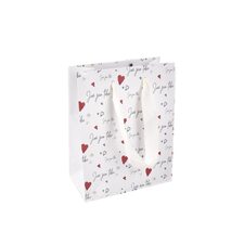 Taška papír dárková Jen pro tebe 14x7x18 cm CZ