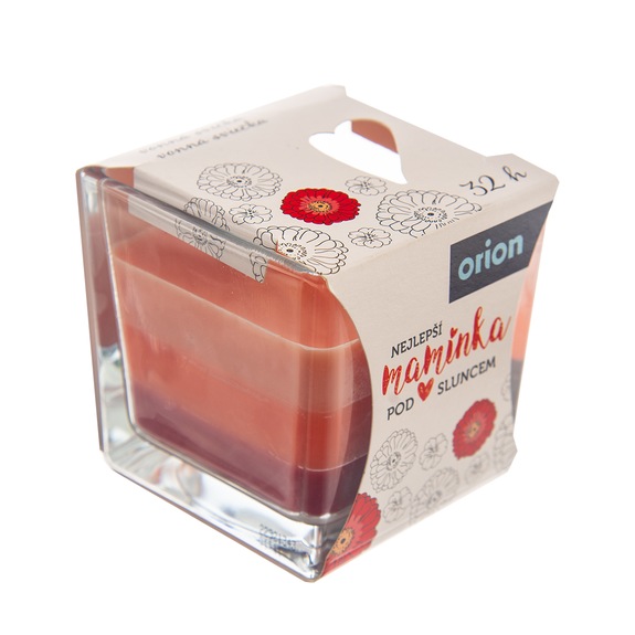 Svíčka sklo vonná NEJLEPŠÍ MAMINKA kaktusový květ