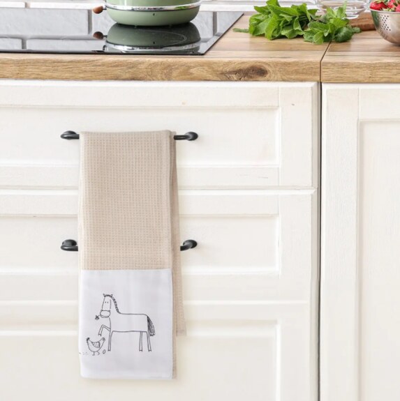 Utěrka bavlna kuch. vafle STATEK 2 ks