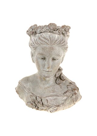 Obal betonový BMO3358 bysta ženské hlavy