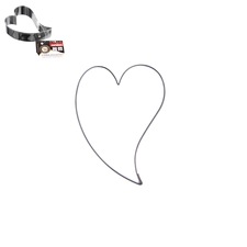 Vykrajovačka nerez SRDCE zahnuté velké