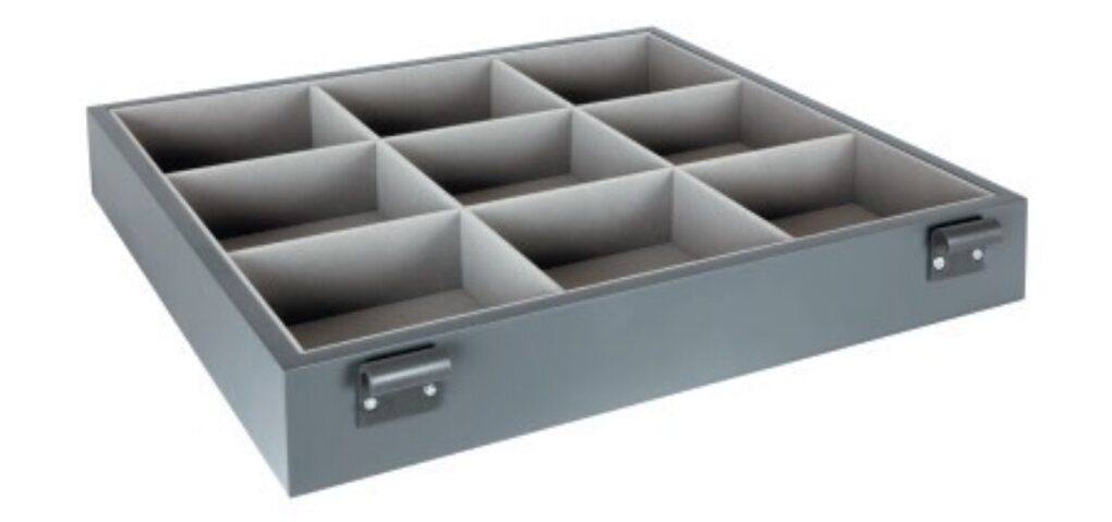 Pořadač na doplňky antracit