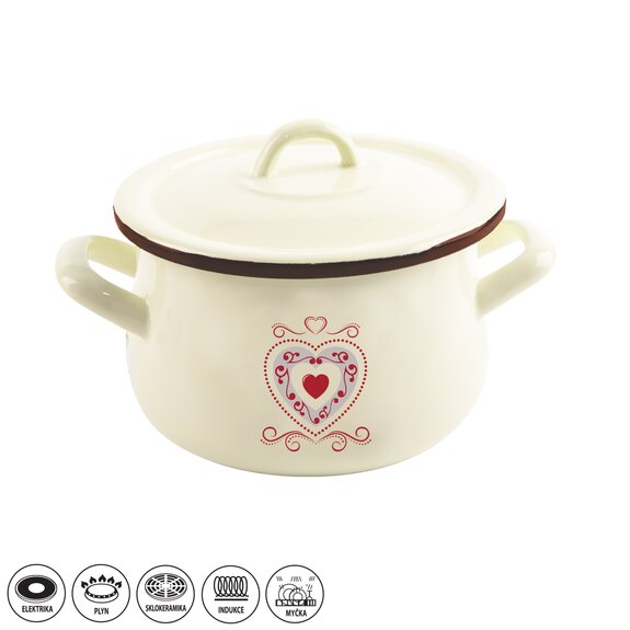 Hrnec smalt TONČA 3,5 l poklice, náhr. 113366