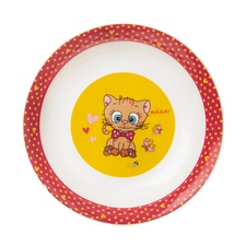 Talíř porc. hluboký dětský KOCOUŘI pr. 19 cm