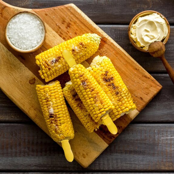 Držák kukuřice UH/nerez 6 ks