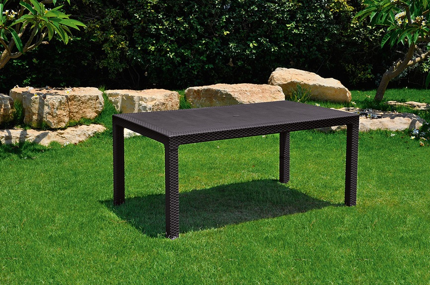 MELODY stůl - hnědý 2.jakost