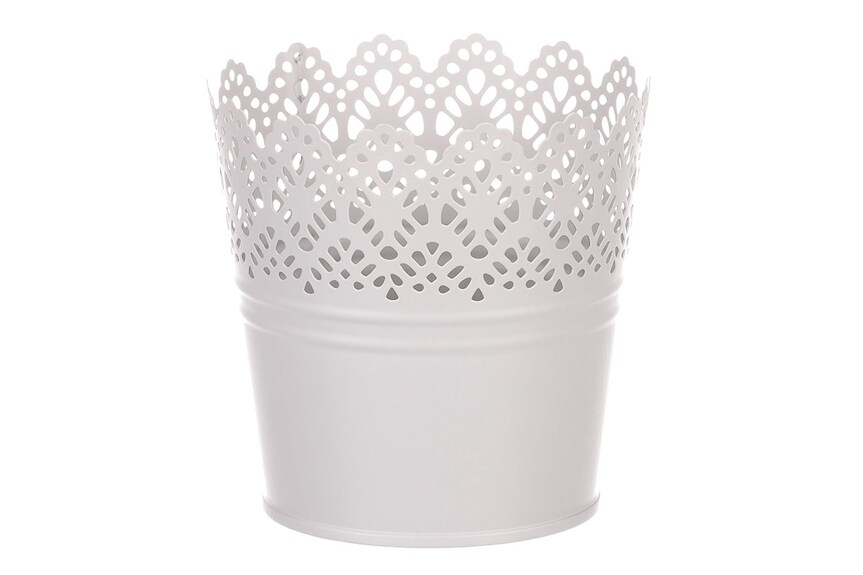 Obal kovový krajkový KK087