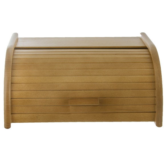 Chlebovka dřevo 38,5x29x18 cm Amalie žlutá