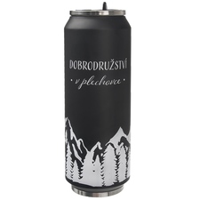 Termoska-plechovka nerez 0,7 l hory CZ