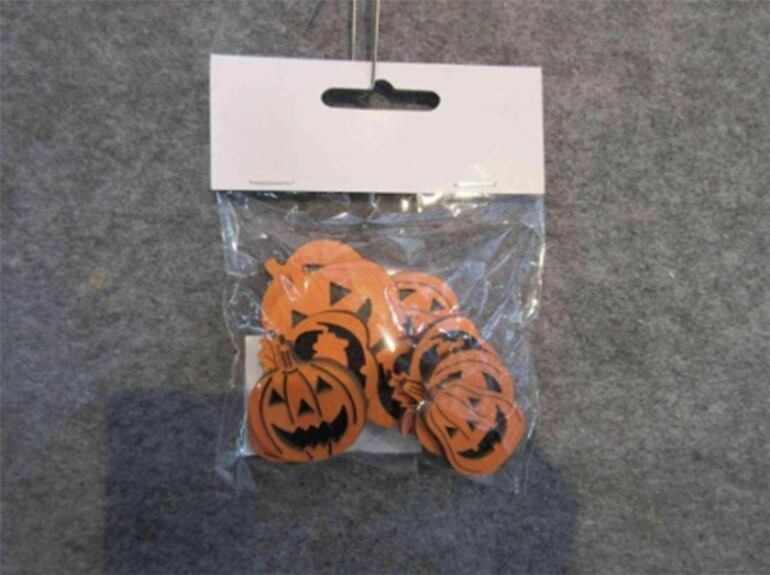 Dekorace dýně, 12 ks D7284